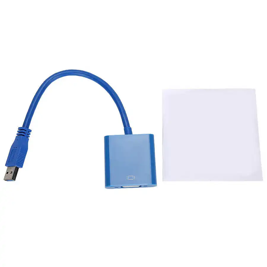 Адаптер VGA с многоэкранным дисплеем USB технология виртуального отображения