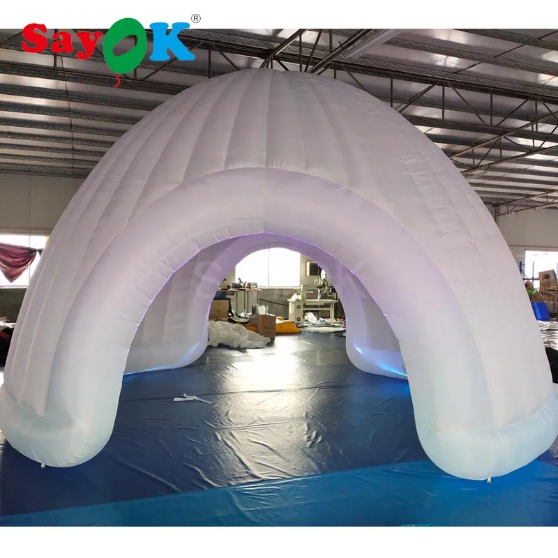 Коммерческая надувная палатка-шатер (диаметр 6 м/20 футов) палатка для освещения