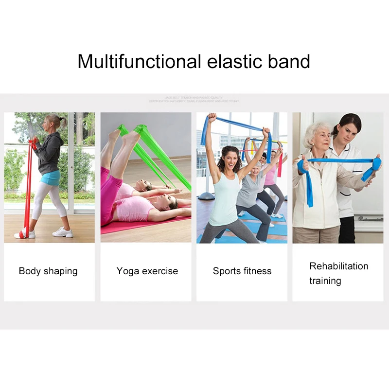 Эластичные резинки растягивающиеся фитнес-оборудование Тяговая веревка силовая