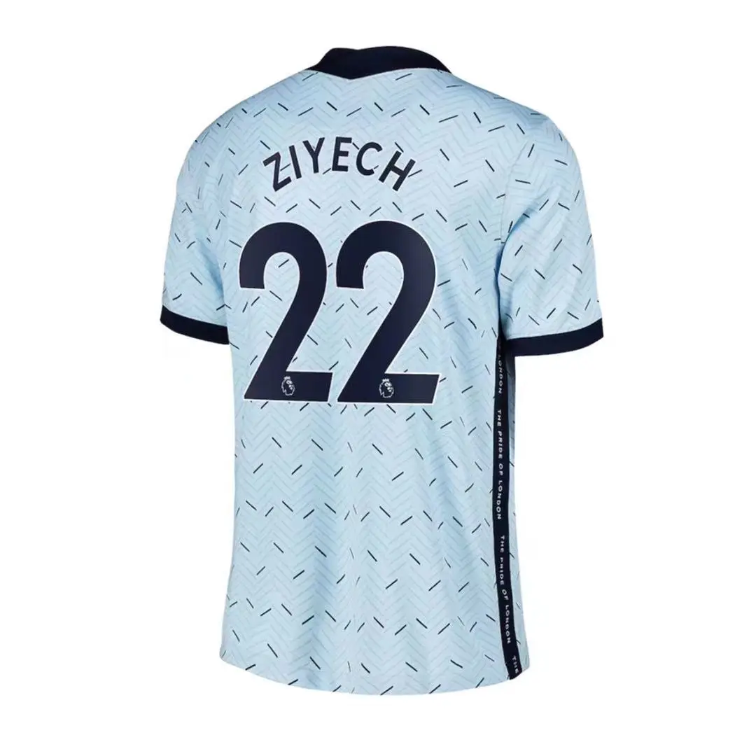 

21-22 Chelsea CFC PULISIC ZIYECH HAVERTZ KANTE WERNER ABRAHAM CHILWELL MOUNT JORGINHO camisa GIROUD meninos + crianas