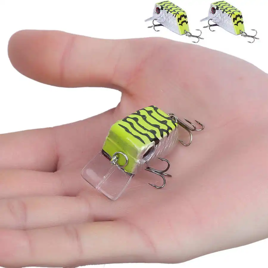 3 шт. квадратный приманка Рыбная поплавок искусственная жесткая Приманка Minnow