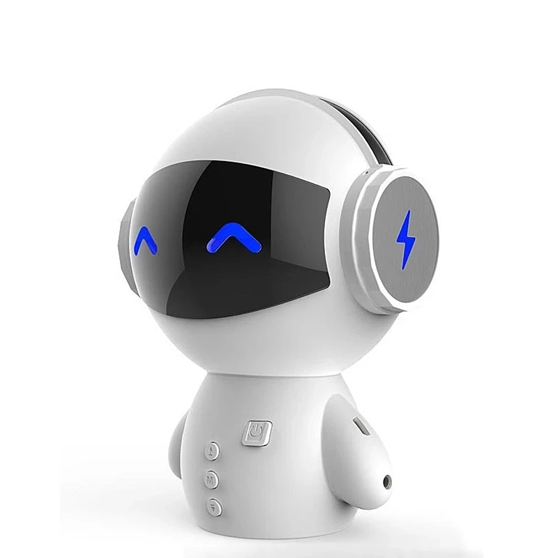 M10 робот синий и зубчатый динамик креативный электронный подарок портативный