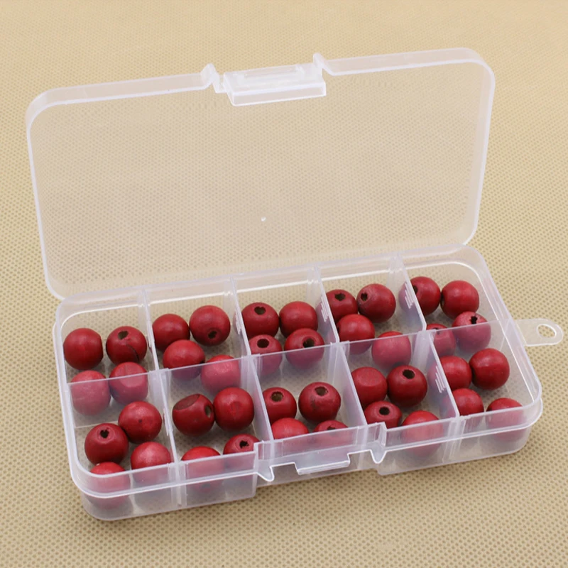 10 отсек для слотов Пластик Регулируемый Коробки ремесло Чехол Органайзер