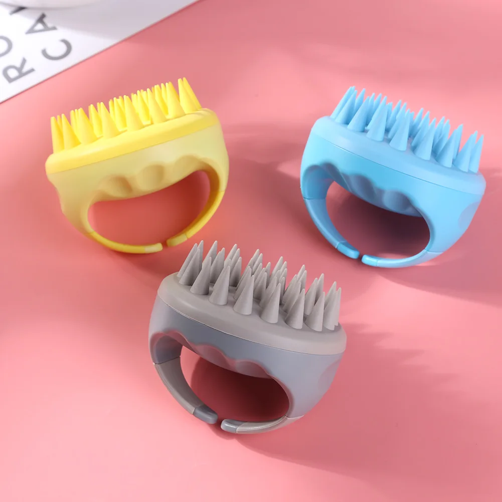 

Magic Hair Brush Scalp Massage Comb Portable Soft Silicone Shampoo Brush Soft Silicone Scalp Care Brush for Men, Women, Kids