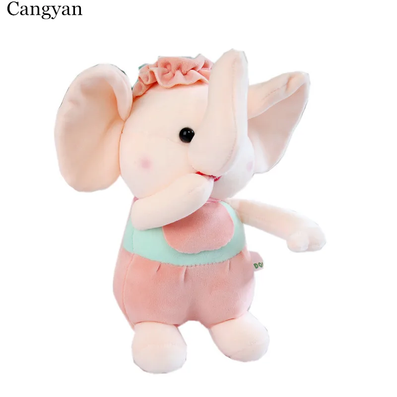 Милая пара кукла Слон благоприятный желаемый слон ребенок успокаивает плюшевая