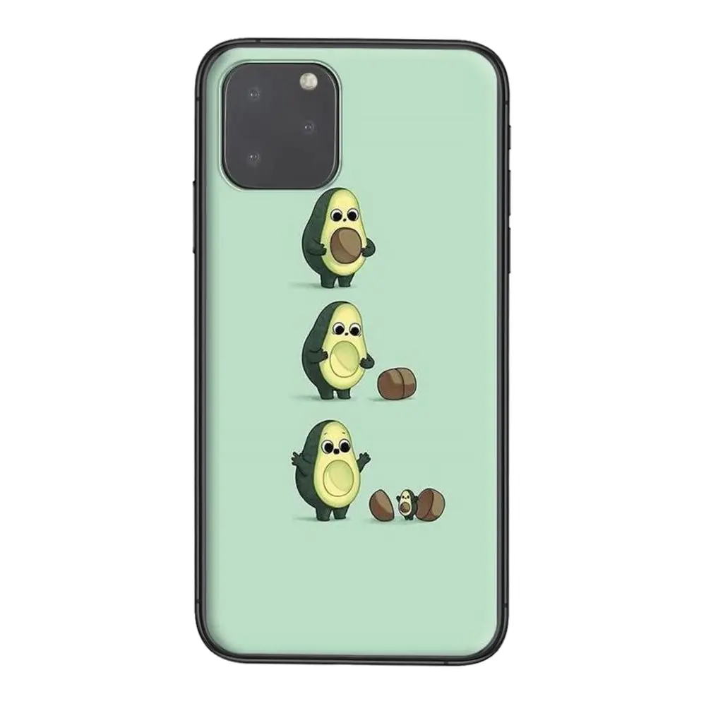 Вкусный авокадо для Galaxy A02 A22 A71 A51 A50 A42 A40 A32 A31 A30S A21S A20 A20S A20E A12 цвет черный