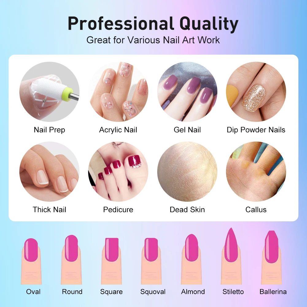 Фрезы керамические карбидные для маникюра и педикюра аппарат