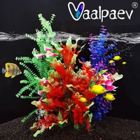 40cm lifelike aquatic plants for diy fish tank aquarium realistic simulation green grass moss decoration landscaping toys crafts