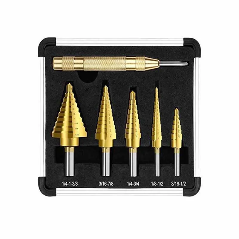 

Набор ступенчатых Сверл из быстрорежущей стали, 4241, 6 шт.