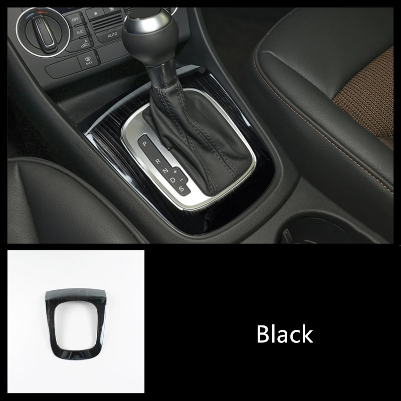 

Центральная консоль из нержавеющей стали, рама переключения передач, декоративная крышка, отделка для Audi Q3 2013-2016, автомобильный Стайлинг, аксессуары для интерьера