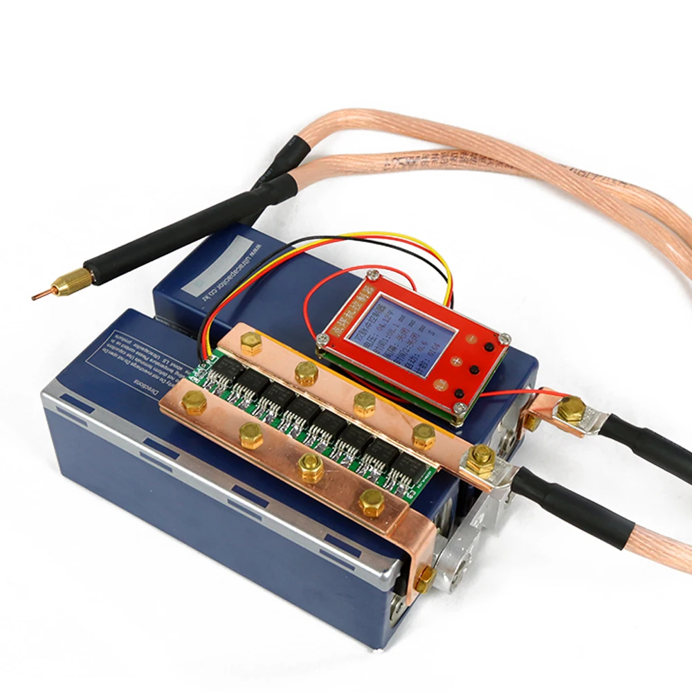 Портативный мини точечный сварочный аппарат сделай сам и набор ручек для пайки