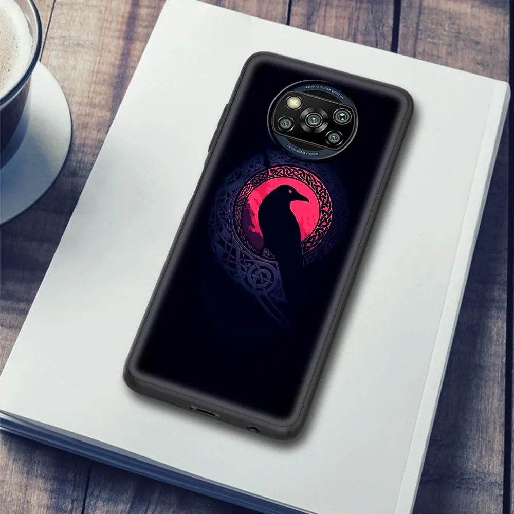 

Phone Cover For Xiaomi Mi Poco X3 NFC 11 10T Pro 9T CC9 Note 10 Lite Black Soft Casos Mobile Case Vikings Travis Fimmel