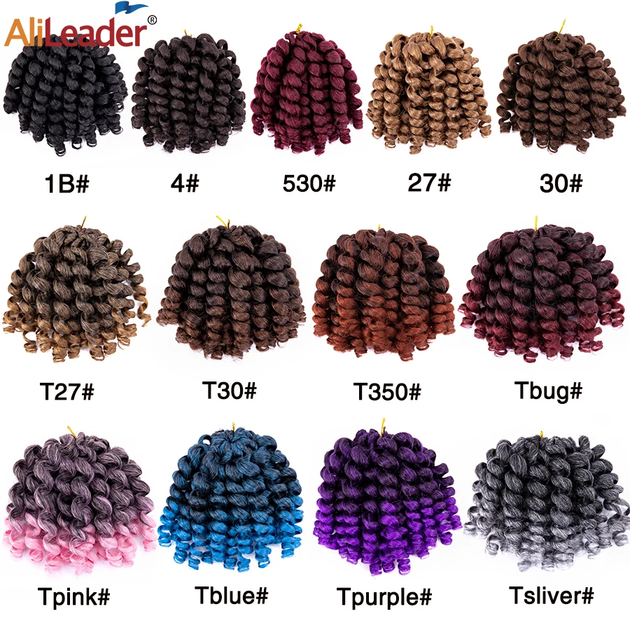 Недорогие Jamaican Bounce Curl вязаные волосы Омбре Wand вязаная коса Женские синтетические