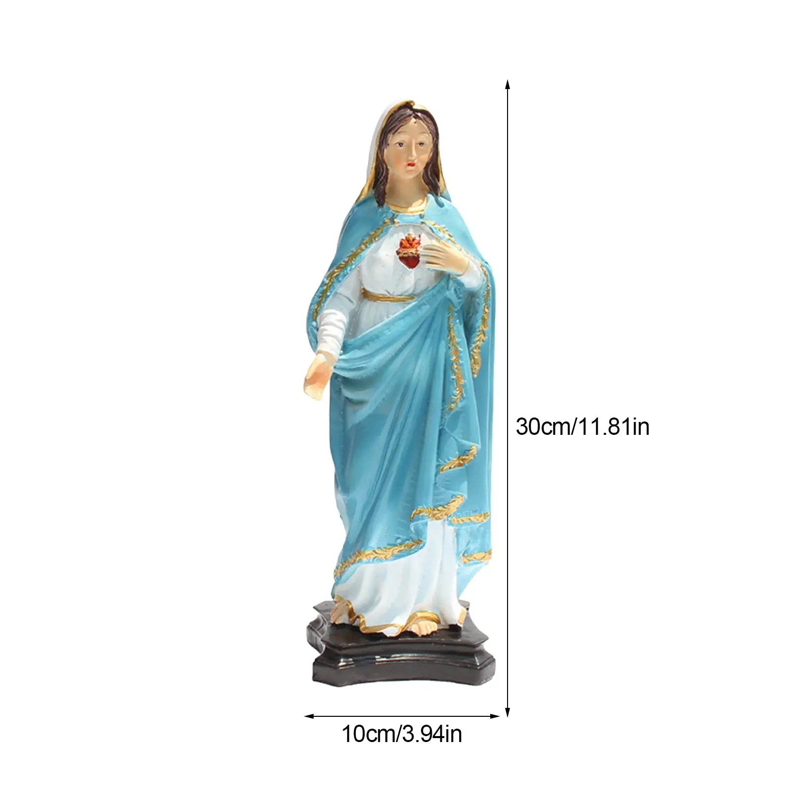 

Jesus Christ Virgin Mary Sculpture Christian Church Decorations Handmade Catholic Christ Statue Jesus Home Decor Gift