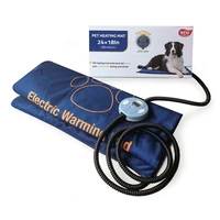 60x45cm electric pet heating pad cosy removable cover waterproof dog bed mat 7 level adjustable temperature chew resistant cord