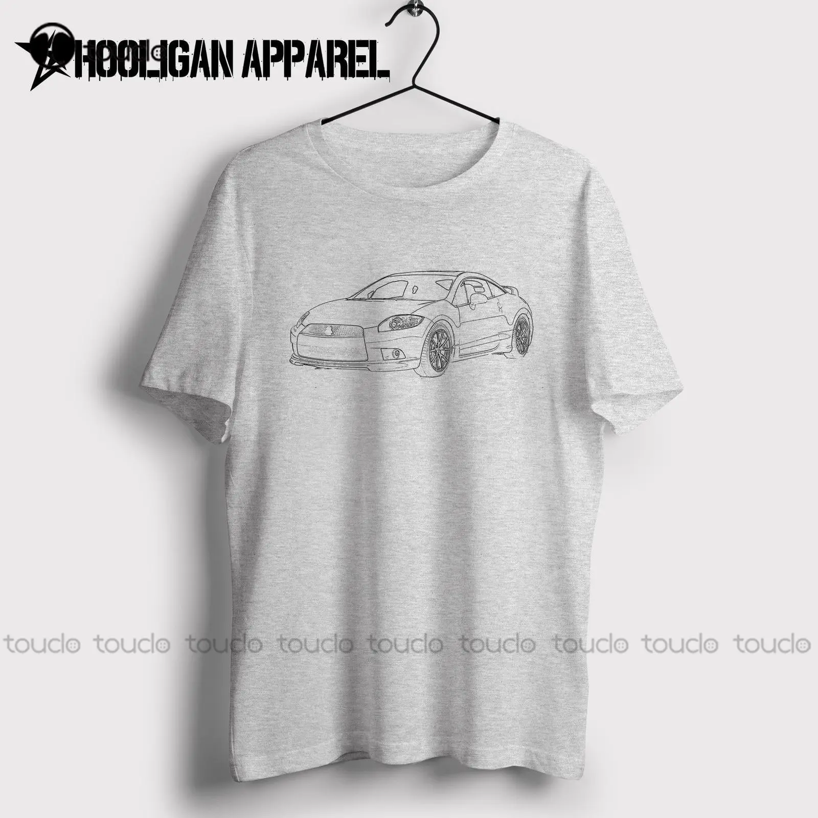 

Summer Casual Man T Shirt Good Quality Classic Japanese Car Fans Eclipse Gt Coupe 2009 Inspired Car Art Custom Tee
