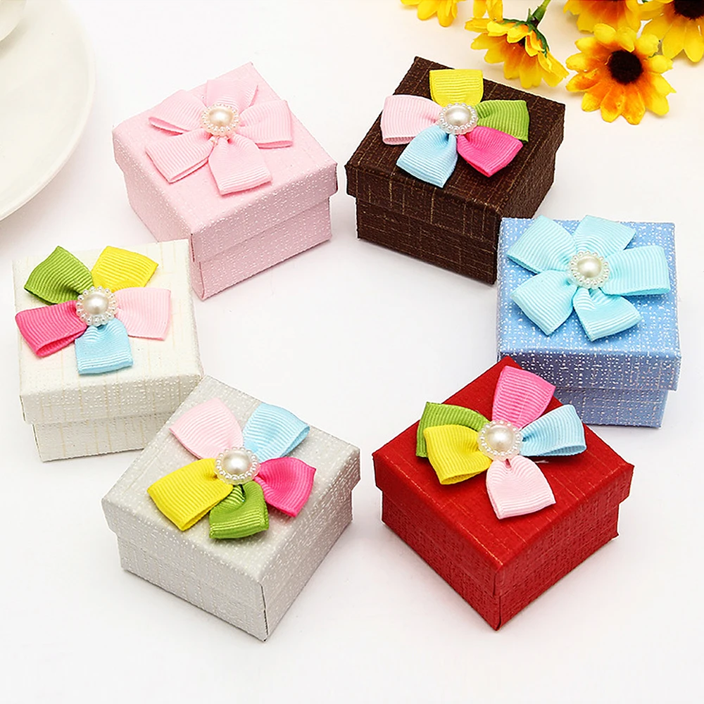 1 шт. креативная бумажная Подарочная коробка Свадебная для конфет ювелирных