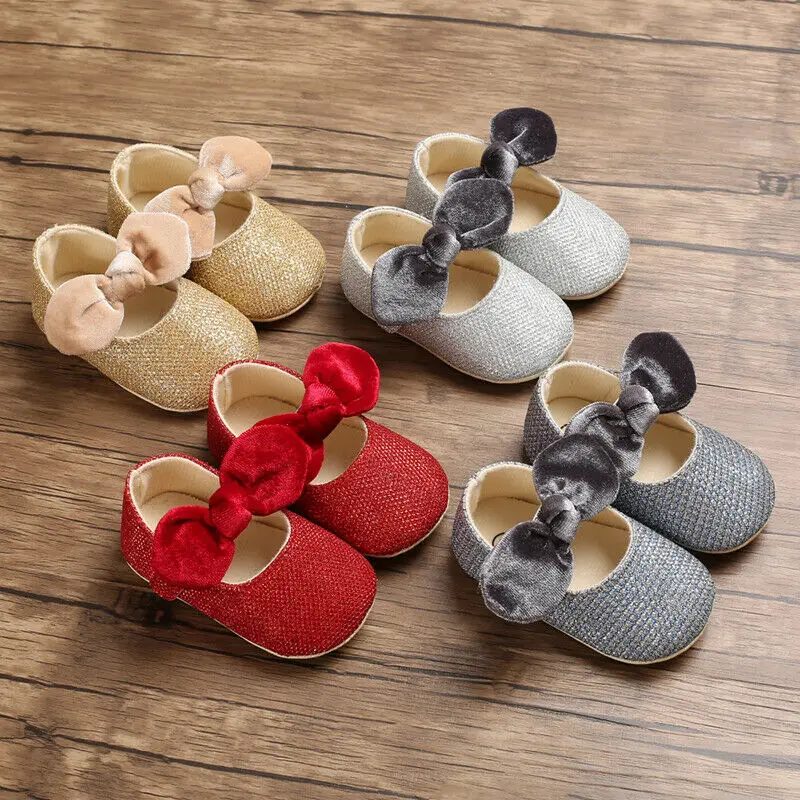 Для новорожденных для маленьких девочек и дошкольного возраста мягкая подошва
