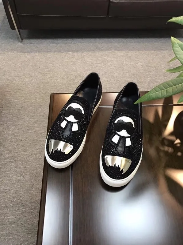 Новейшие мужские Роскошные Дизайнерские повседневные туфли большие размеры 38-46