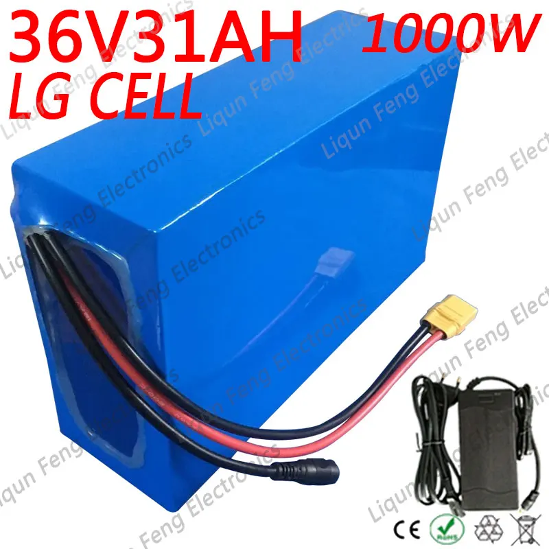 Аккумулятор для электрического велосипеда 36 В 500 Вт 1000 30 Ач|Батарея