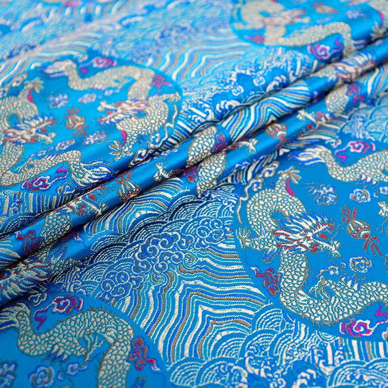 Ткань для платья жаккардовая ткань с рисунком дракона шитья Чонсам и кимоно | Дом