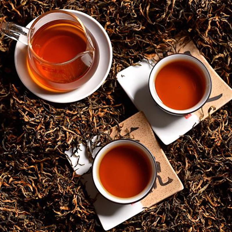 

2020 Xiang Gui Jin Hao Tea Black Loose Leaf Fengqing Yunnan Dianhong Tea Red Dian Hong