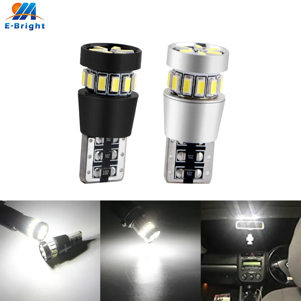 2 шт. Canbus w5w T10 3014 18 SMD Светодиодная лампа без ошибок сигнал поворота для парковки