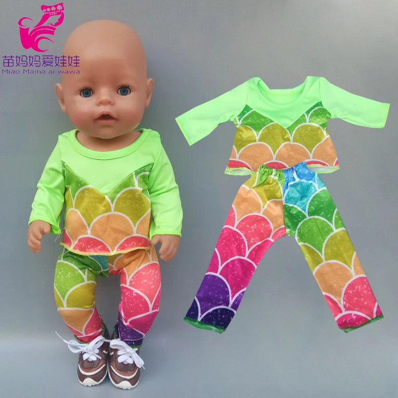 Кукла Детская 43 см веревка для сна одежда купания наряд куклы 18 дюймов подарок