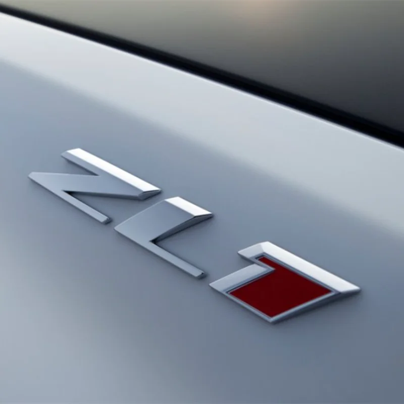 Металлические наклейки ZL 1 Автомобильная эмблема задний корпус багажника для