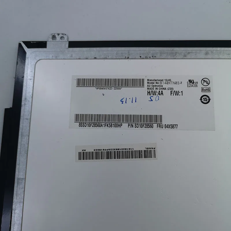 14-дюймовый ЖК-дисплей LP140WH8(TP)(D1) LP140WH2(TP)(S1) B140XTN03.2 1366*768 EDP 30-контактный для r455l s451l