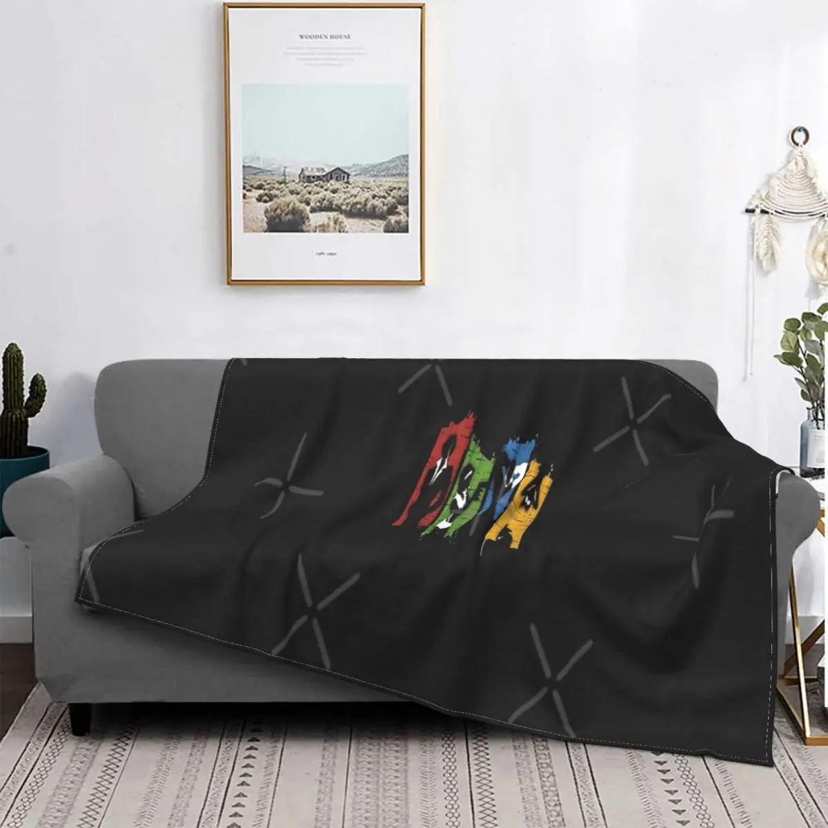 

Manta de Cowboy Bebop, colcha para cama quadros, manta de Anime, manta de verano a cuadros en el sofra