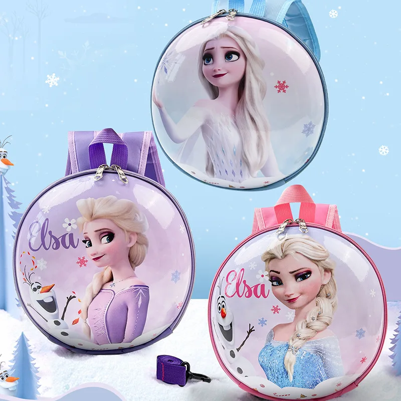 Детские школьные ранцы Disney Холодное сердце рюкзак для девочек и мальчиков Сумка