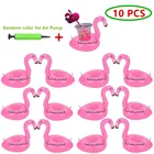 10 шт. Фламинго надувной держатель для напитков напиток надувной коврик для бассейна подстаканник поплавки надувные подставки для бассейна вечерние водные развлечения