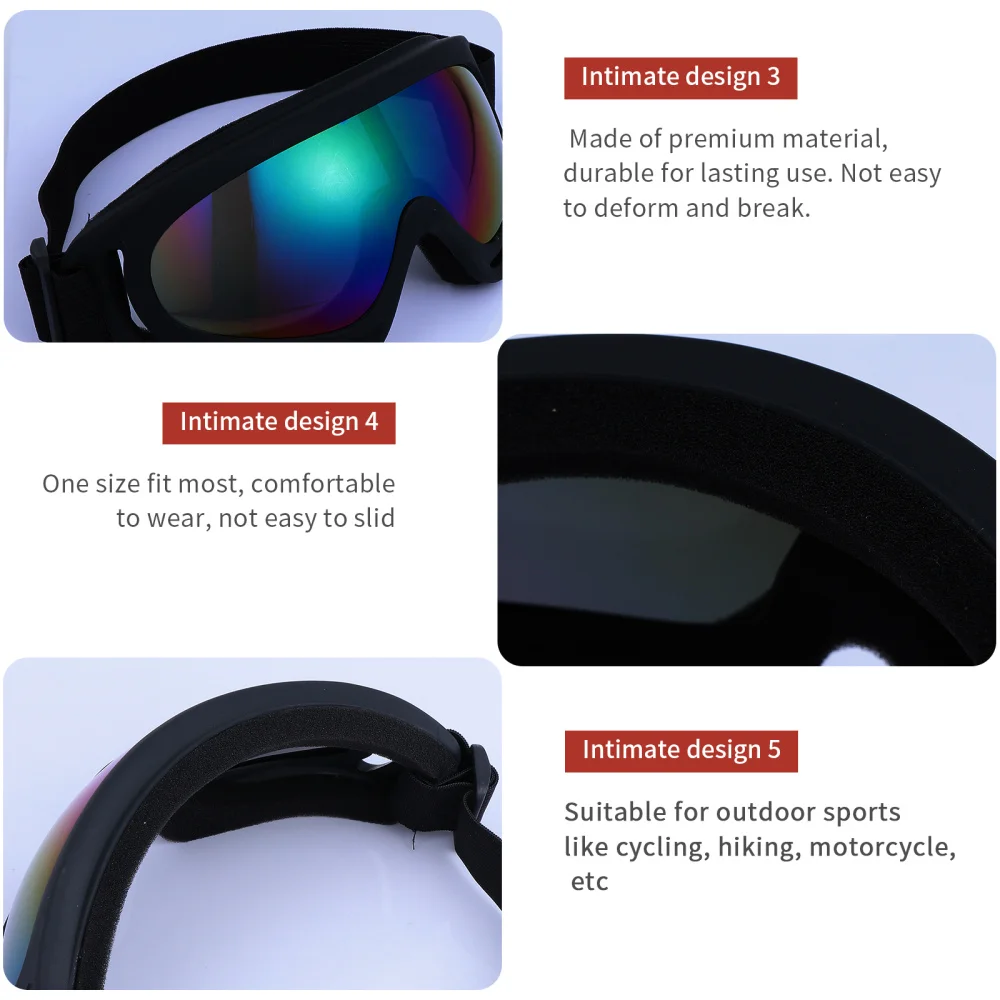 

1 Pair Windproof Protection Goggle Durable Outdoor Skating Ski Eyes Protector