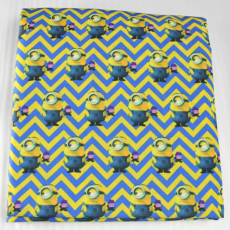 50*145 см банан Чистый хлопок мультфильм 100% ткань материал лоскутное шитье ткани