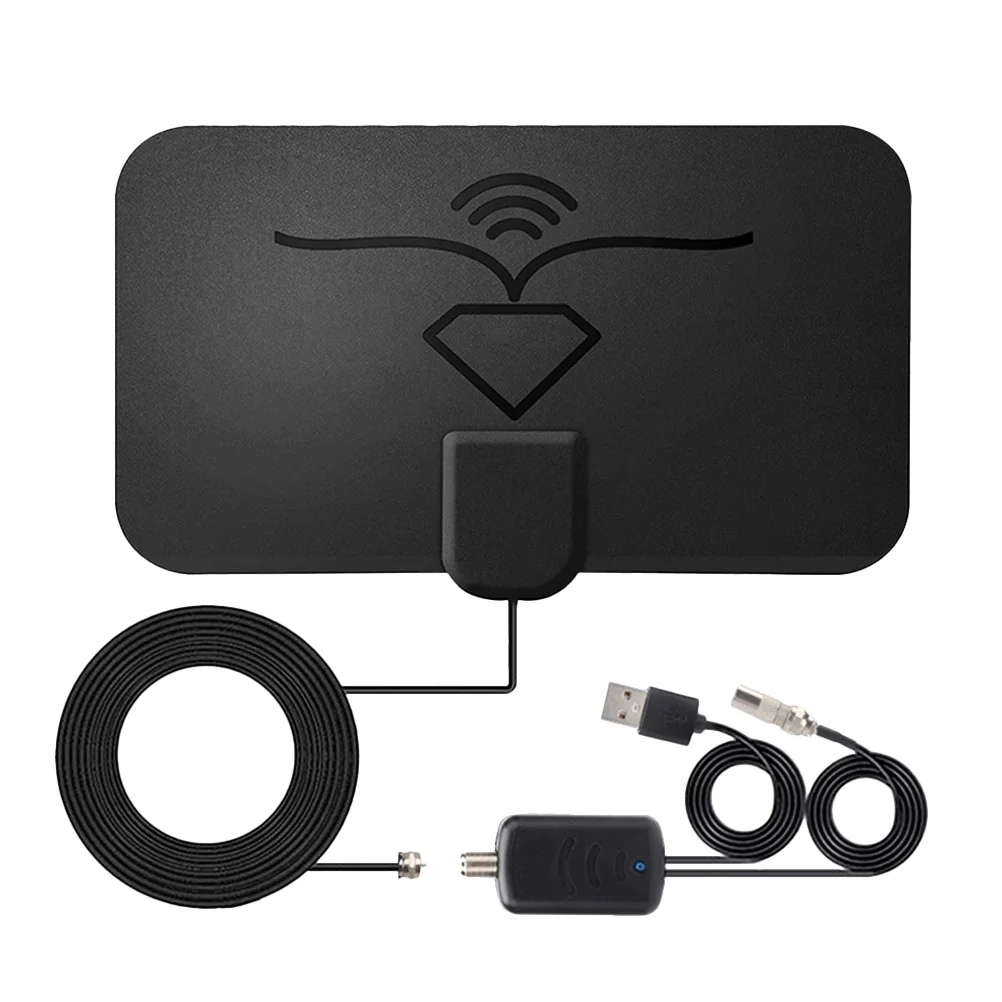 

TV Aerial 4K Indoor Antenna TV Receiving Aerial Supply for Window Wall Desktop