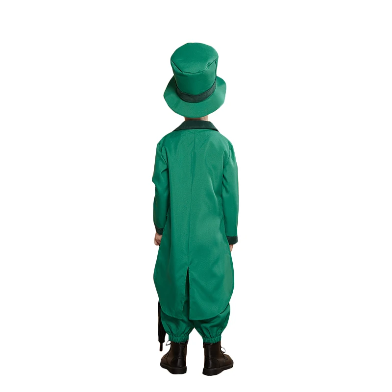 Eraspooky Plus Green Clover Ireland, костюм на День Святого Патрика, карнавальный костюм для взрослых, Leprechaun, маскарадный костюм для всей семьи, шапка