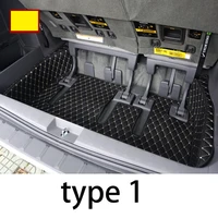 leather car trunk mat cargo liner for toyota sienna 2011 2012 2013 2014 2015 2019 xl30 accessories