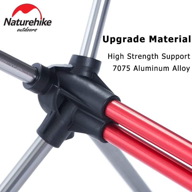 Naturehike стул для рыбалки летний 120 кг складной походный кресло отдыха пляж