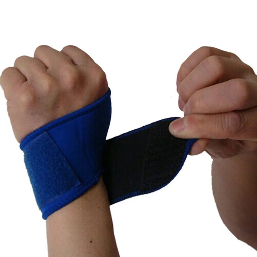 1 шт. липучка регулируемая опора для запястья Brace бренд браслет мужчин и женщин