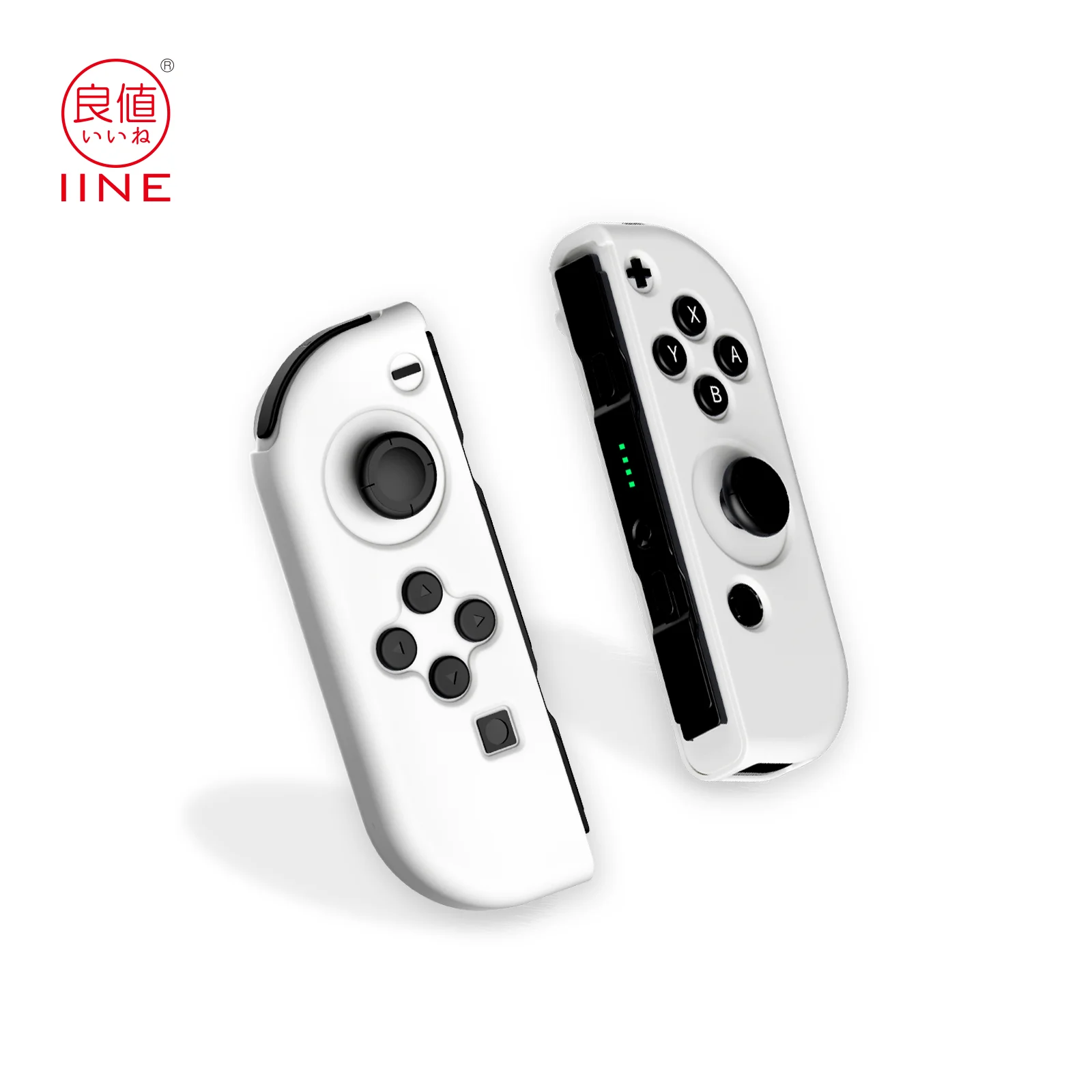 

Чехол для IINE Белого Чистого Цвета Joycon, совместимый с Nintendo Switch OLED