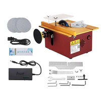t60 table saw home diy small chainsaw desktop cutting machine woodworking saw table cutter motor speed 9000r min