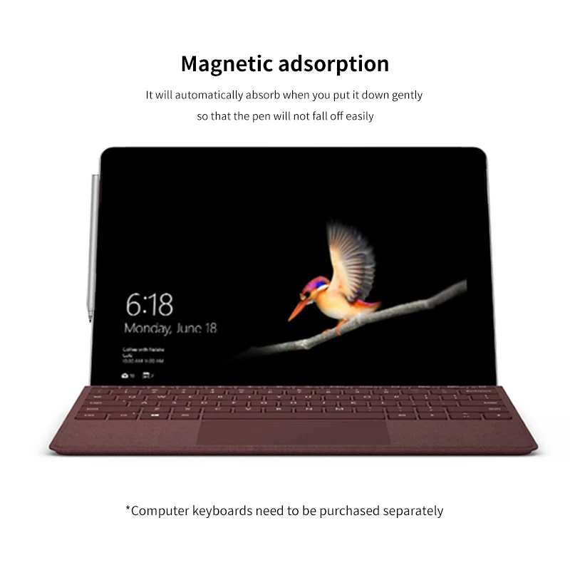 Активный стилус для Surface Pro7 Pro6 Pro5 Pro4 Pro3 планшет Microsoft Go Book Latpop 1/2 Studio с сенсорным