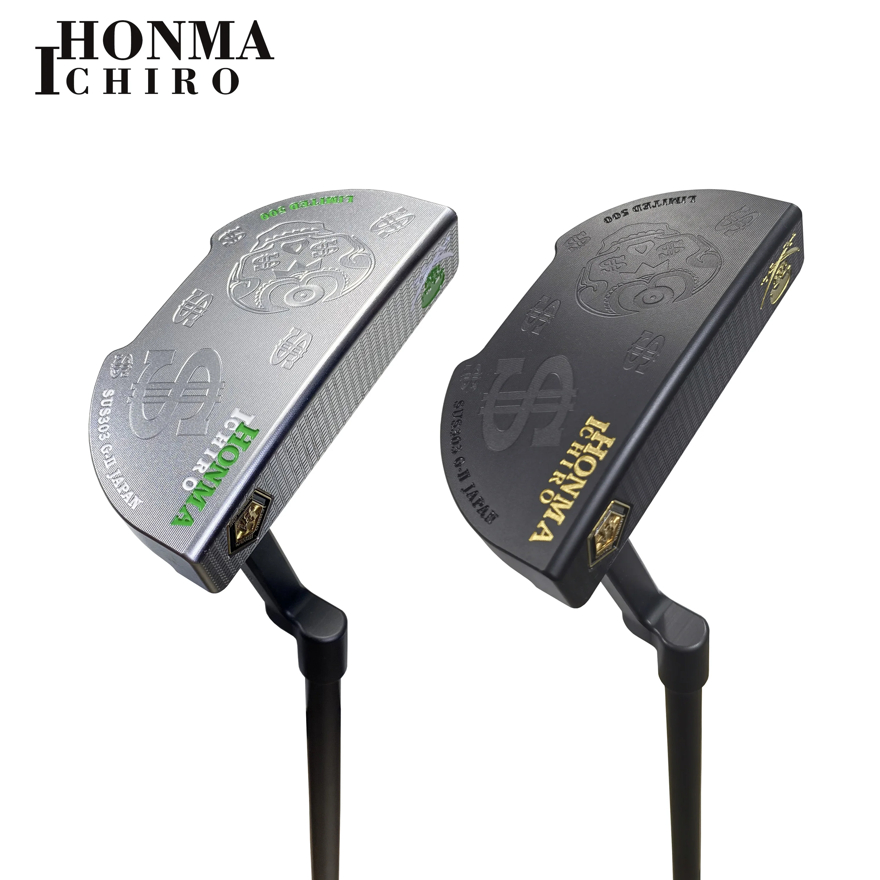 

ICHIRO HONMA Golf Clubs New Limited Edition G-II Semicircle Putters 33/34/35inch with Shaft Headcover