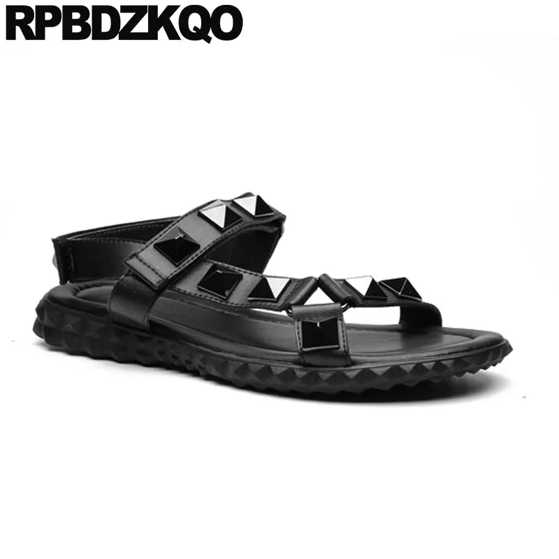 открытый носок роскошь колос 2018 Римский обувь шпилька итальянский Настоящая