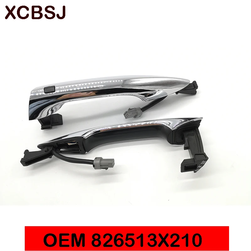 Ручка наружной двери OEM 826513X210 826613X210 передняя левая правая (с умным ключом) для HYUNDAI