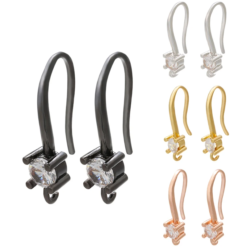 Женские латунные серьги подвески ZHUKOU длинные ручной работы с цветами 5x19 мм