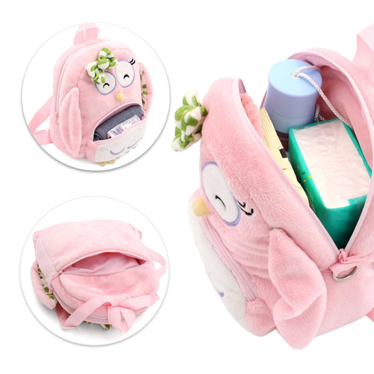 Новинка 2020 Детский рюкзак школьная сумка с поводком безопасности милый 3D