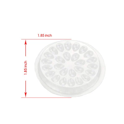 Одноразовый держатель клея для ресниц 100 шт. пластиковый поддон при наращивании