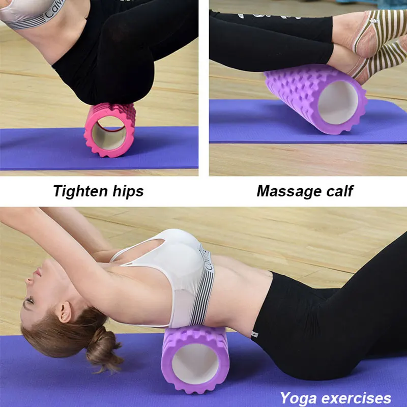 Колонка йога блок фитнес оборудование Пилатес Eva пена ролик тренажерный зал